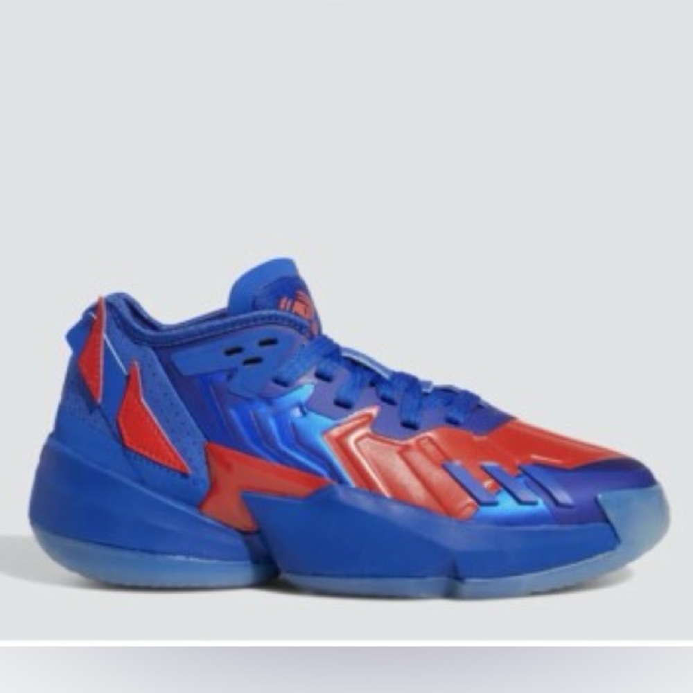 Adidas D.O.N. Issue 4 Spider-Man Spider Punk Marvel GS 6.5 HR1628 Blue Red